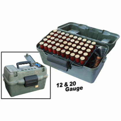 Mtm Deluxe Shotshell Case- - Field Box 12-20ga. 100-rounds