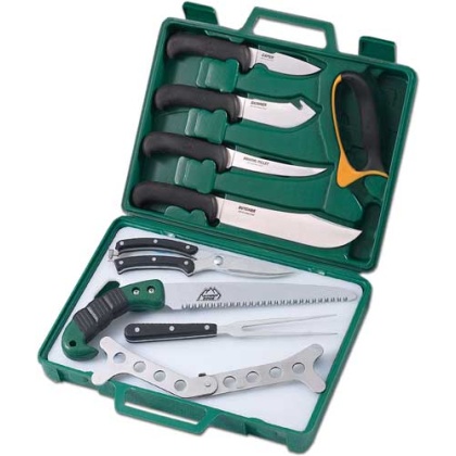 Outdoor Edge Game Processor - 11 Piece Combo W-carry Case