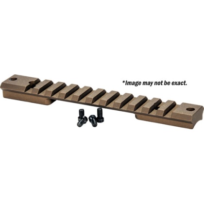 Warne Rail Mountain Tech 20moa - Browning X-bolt Sa Burnt Brnze