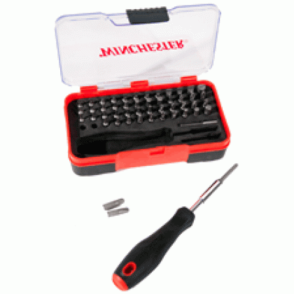 Winchester 51 Piece Gunsmith - Screwdriver Set With Hard Case