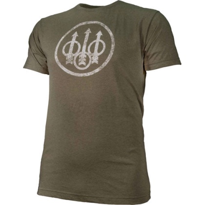 Beretta T-shirt Distressed - Trident X-lrg Heather Green<