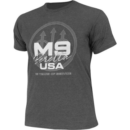 Beretta T-shirt M9 Trident - Xx-large Heather Charcoal