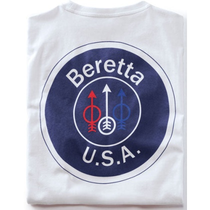 Beretta T-shirt Usa Logo - X-large White