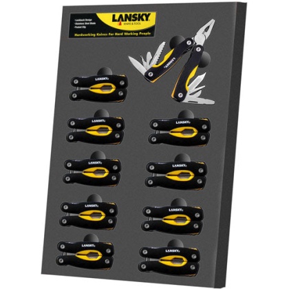 Lansky Sharpeners Mini Multi - Tool Display 10-pack