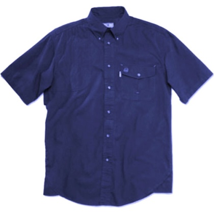 Beretta Shooting Shirt Small - Short Sleeve Cotton Blue<