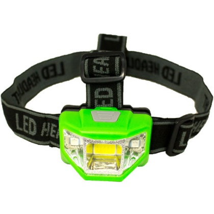 Promier 200 Lumen Headlamp - 4 Mode Green Body-white Light