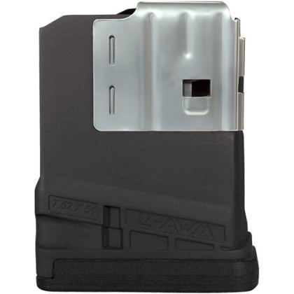 Lancer Magazine L7awm Sr-25 - 7.62x51 10rd Opaque Black