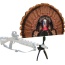 Mojo Tail Chaser Max Turkey - Fan Clamp On For 10ga-20ga Bbl