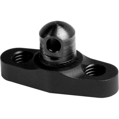 Grovtec Flanged Swivel Stud - Keymod Adaptor Black