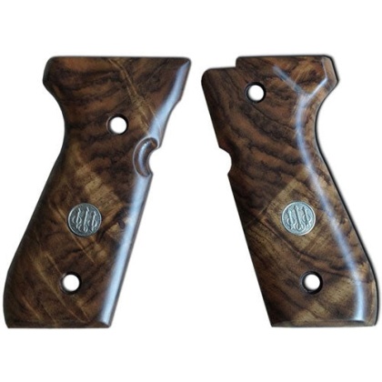 Beretta 92-96 Deluxe Grips - Grade 3 Walnut Checkered