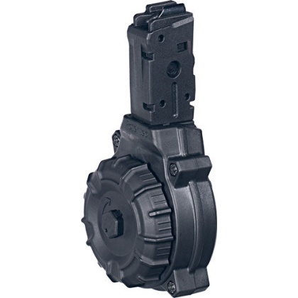 Pro Mag Magazine Sig Mpx 9mm - 30-round Drum Black Polymer