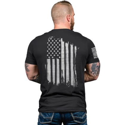 Nine Line Apparel America - Men\'s T-shirt Black Large