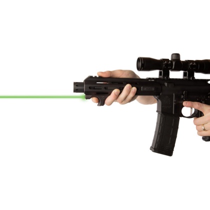 Viridian Laser Handguard Hs1 - Green W-hand Stop M-lok Black