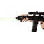 Viridian Laser Handguard Hs1 - Green W-hand Stop M-lok Black