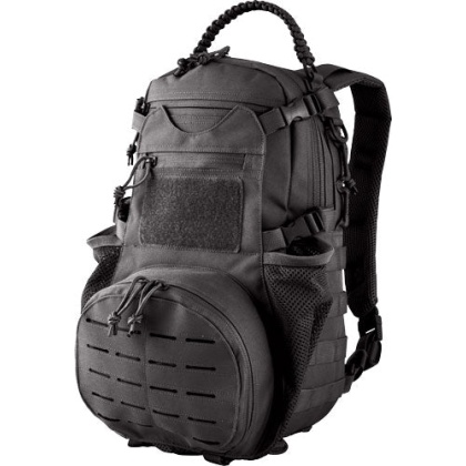 Red Rock Ambush Pack Black - W- Collapsilbe Mesh Gear Pockt