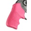 Hogue Grips Tamer Ruger Lcr - Pink W-finger Groove