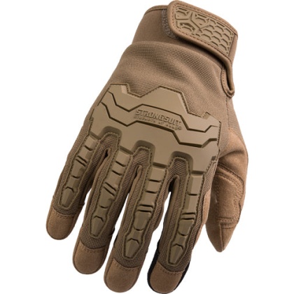 Strongsuit Brawny Gloves Large - Coyote W-knuckle Protection