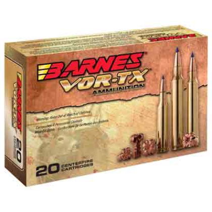 Barnes Ammo Vor-tx .308 Win - 168gr Ttsx Bt 20-pack