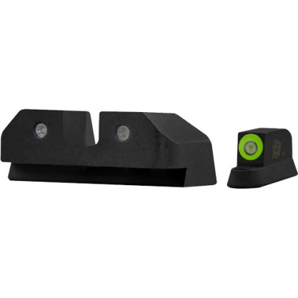 Xs R3d Cz P10 Green Tritium - Set Green Front Focus Ring