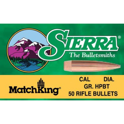Sierra Bullets 6.5mm .264 - 140gr Hp-bt Match 100ct