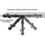 Utg Bipod Recon Flex Keymod - Matte Blk Center H 5.7