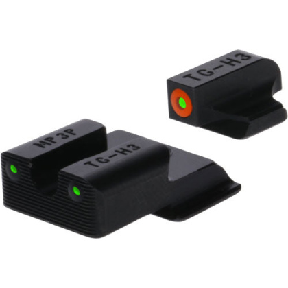 Truglo Sight Set Glock Low - Tritium Pro Orange W-u-notch