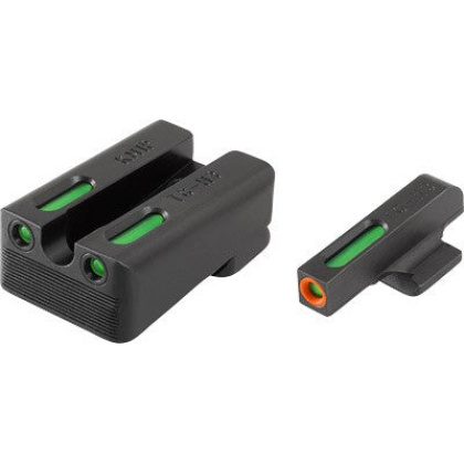 Truglo Sight Set Kimber 1911 - Tfx Pro Green-orange Outline