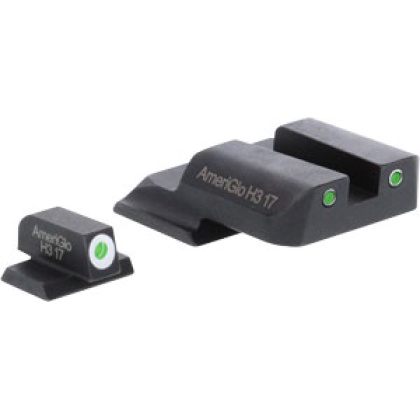 Ameriglo Tritium Classic Set - Green-green S&w M&p (not Pro)