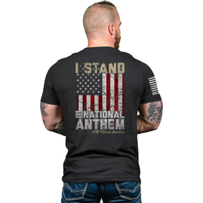 Nine Line Apparel I Stand Mens - T-shirt Midnight Navy Large