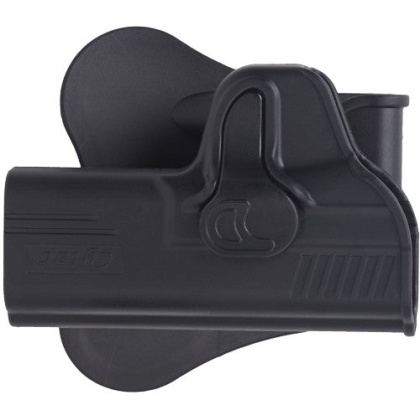 Bulldog Rr Holster Paddle Poly - Glock 42 Gen 1-2-3-4 Blk Rh