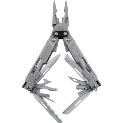 Sog Multi-tool Poweraccess Dlx - Stonewash W-sheath-hex Bit Kit