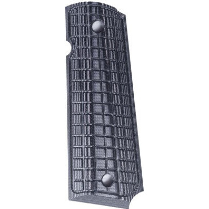 Pachmayr Dominator G10 Grips - For 1911 Gray-black Grappler