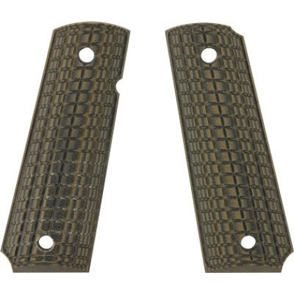Pachmayr Dominator G10 Grips - For 1911 Green-black Grappler