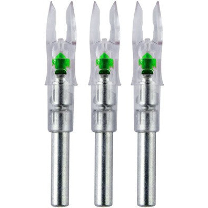 Nockturnal Lighted Nock - X-series Green 3-pack