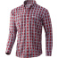 Nomad Stretch Lite Plaid Ls - Button Down Navy-red Large