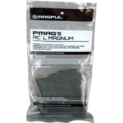 Magpul Magazine Pmag 5 Acl Mag - 5rd Aics Long Action Magnum