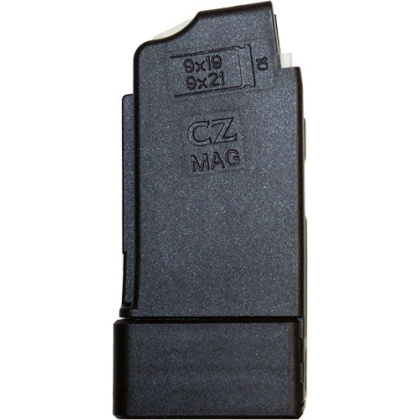 Cz Magazine Scorpion 9mm Luger - 10-rounds Black With Window