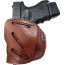 Tagua 4 In 1 Inside The Pant - Holster S&w Shield 9-40 Tan Rh