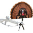 Mojo Tail Chaser Max Turkey - Fan Clamp On For 10ga-20ga Bbl