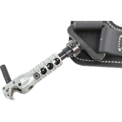 B3 Archery Release Hawk Hook - Jaw Swivel Stem Gun Metal Grey