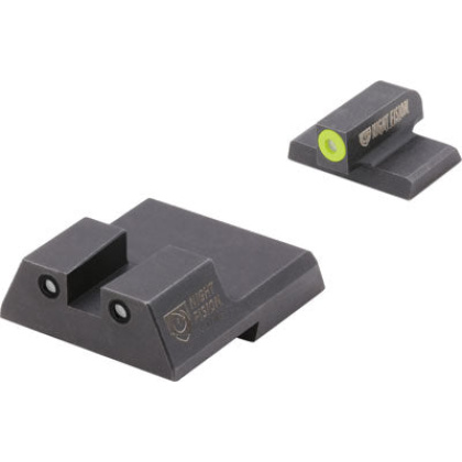 Night Fision Tritium Yellowdot - Square Rear H&k Vp-tac P Set