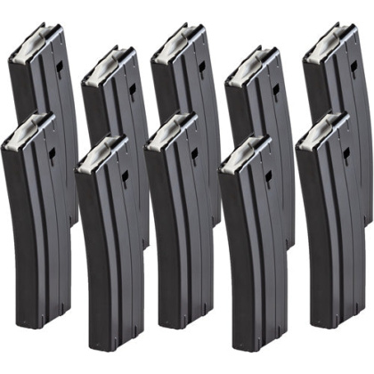 E-lander Magazine 5.56x45 Bulk - 10 Pack Of 30 Round Steel