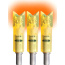 Lumenok Lighted Nock Xbow Hd - Orange Crescent Easton 3pk