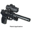 Utg Red Dot 4.0 Moa Dot 38mm - With Integral Qd Mount