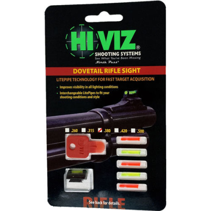 Hiviz Rifle Front Sight For - 3-8\