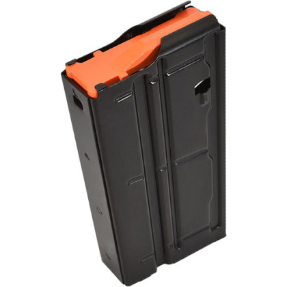 D&h Tactical Magazine 6.5cm - 20rd Steel Black Sr25-ar10