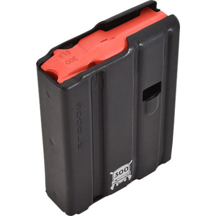 D&h Tactical Magazine .300blk - 10rd Black W-laser Logo Ar15