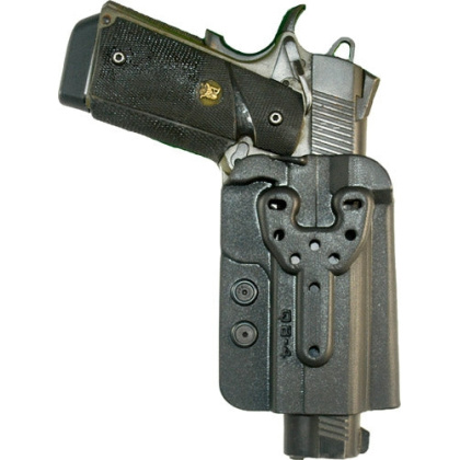 Comp-tac Qb Holster Size 4 Owb - Multi-fit Open Ended Rh-lh Blk