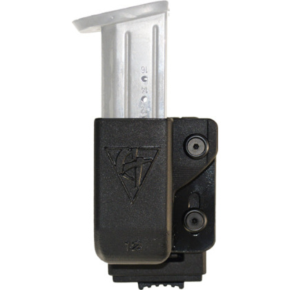 Comp-tac Single Mag Pouch Plm - Clip Lsc #12 M&p 9-40 Black