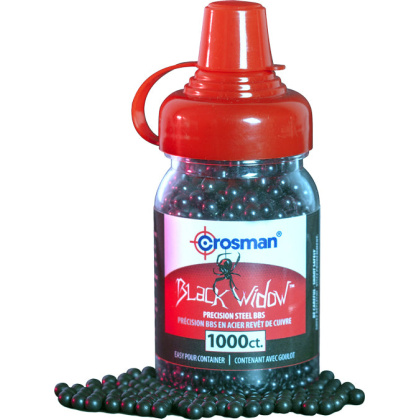 Crosman Black Widow Bb\'s Case - Of 15-packs Of 1000 Each